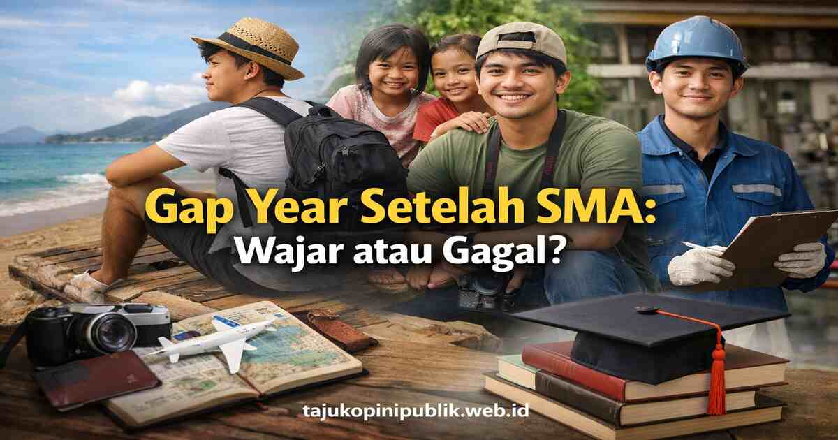 Gap Year Setelah SMA: Wajar atau Gagal?