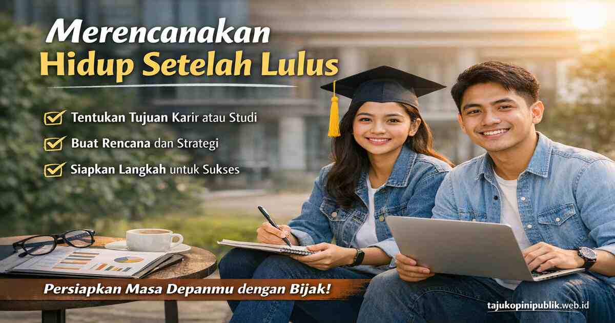 Merencanakan Hidup Setelah Lulus Pendidikan