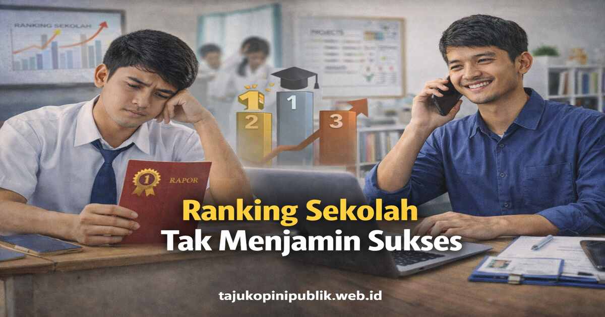 Kenapa Ranking Sekolah Tak Menjamin Sukses
