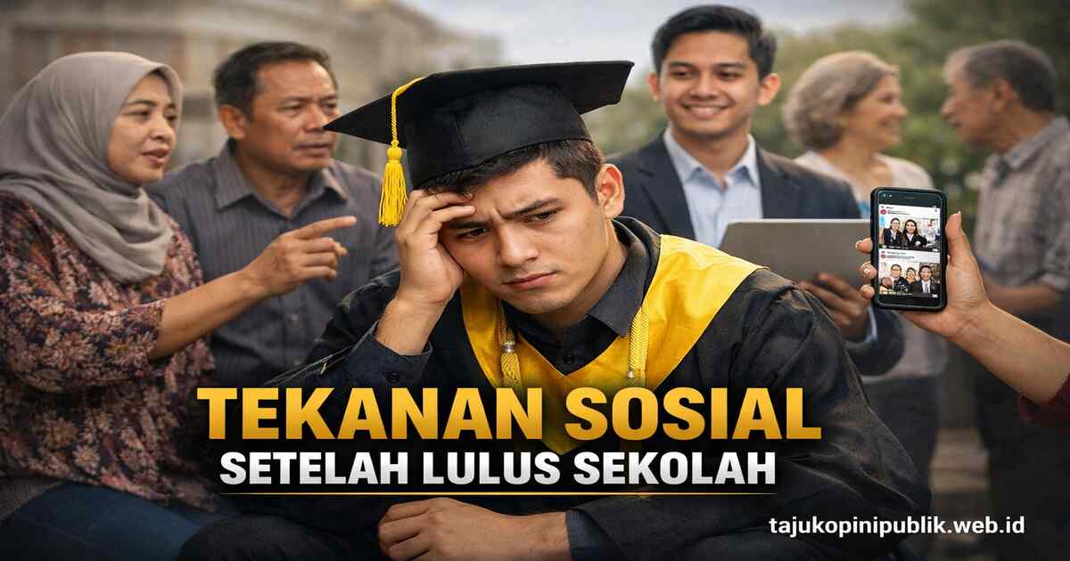 Tekanan Sosial Setelah Lulus Sekolah